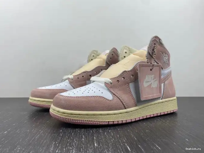 One Kick High Jordan Pink OG Washed Retro (Women's) 1 Air FD2596-600 0612